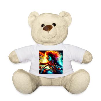 Cyberpunk Moto - Nounours - blanc - Devant