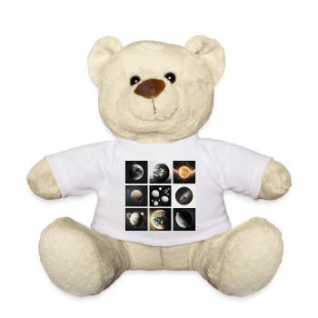 Jenseits des Gewöhnlichen: Eine Sammlung von Außerirdischen - Teddy - Weiß - Vorne