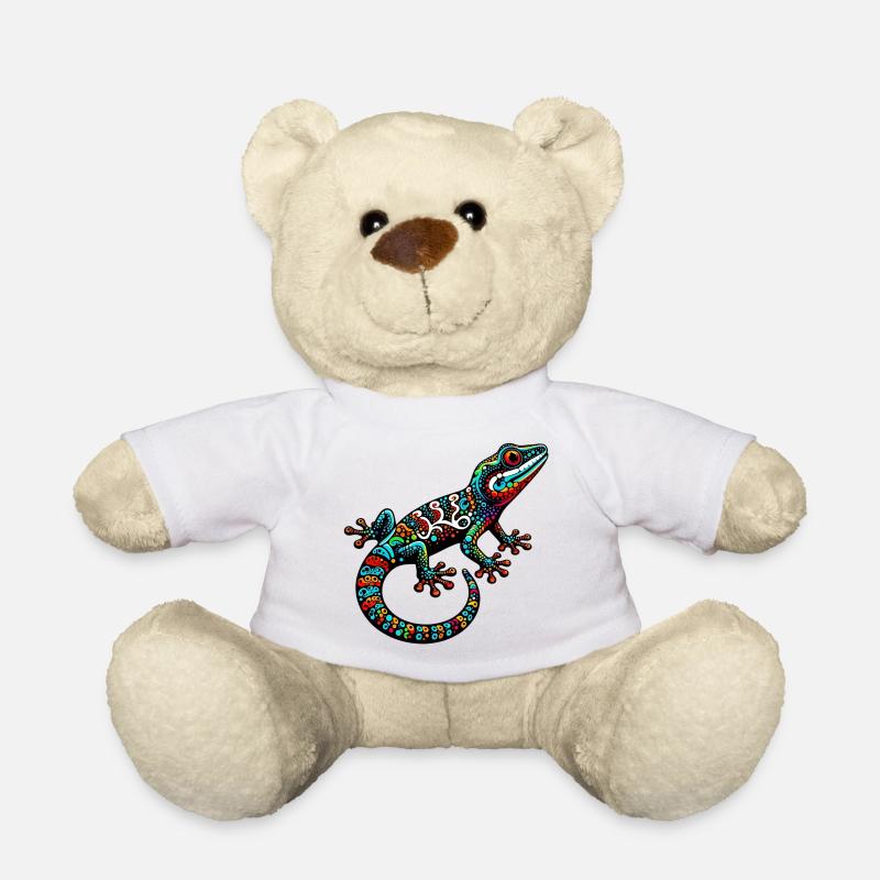 Gecko - Teddy - Weiß