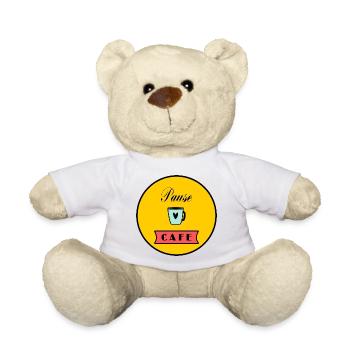 anniversary. Anniversary Decade. humor. funny - Teddy Bear - white - Front
