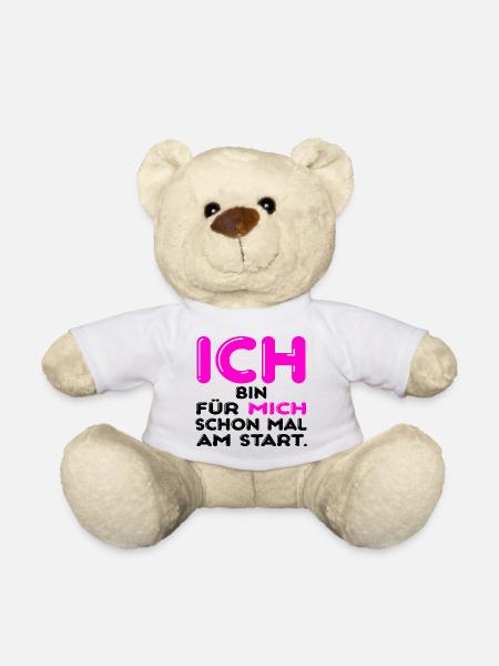 Eigenverantwortung Starten - Teddy - Weiß