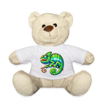 Caméléon - Nounours - blanc - Devant