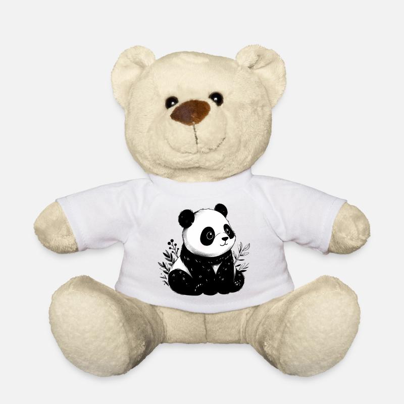 Panda - Teddy - Weiß