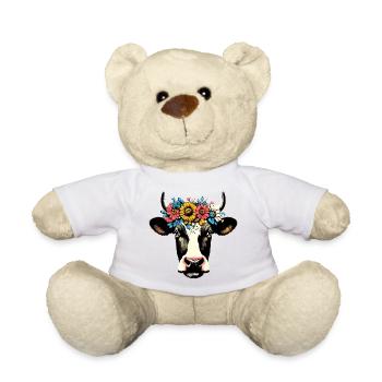 Vache - Nounours - blanc - Devant