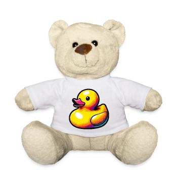 Caneton Canard Canard Canard - Nounours - blanc - Devant
