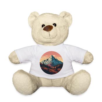Landscape Monagne Forest - Teddy Bear - white - Front