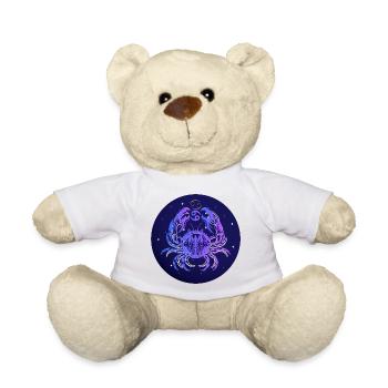 Créativité étoilée du cancer - Nounours - blanc - Devant