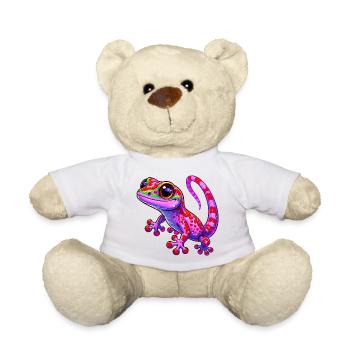 Gecko - Nounours - blanc - Devant