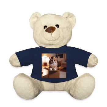Lustige Katze - Teddy - French Navy - Vorne