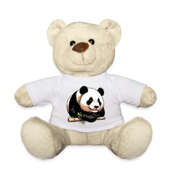 Panda - Teddy - Weiß - Vorne