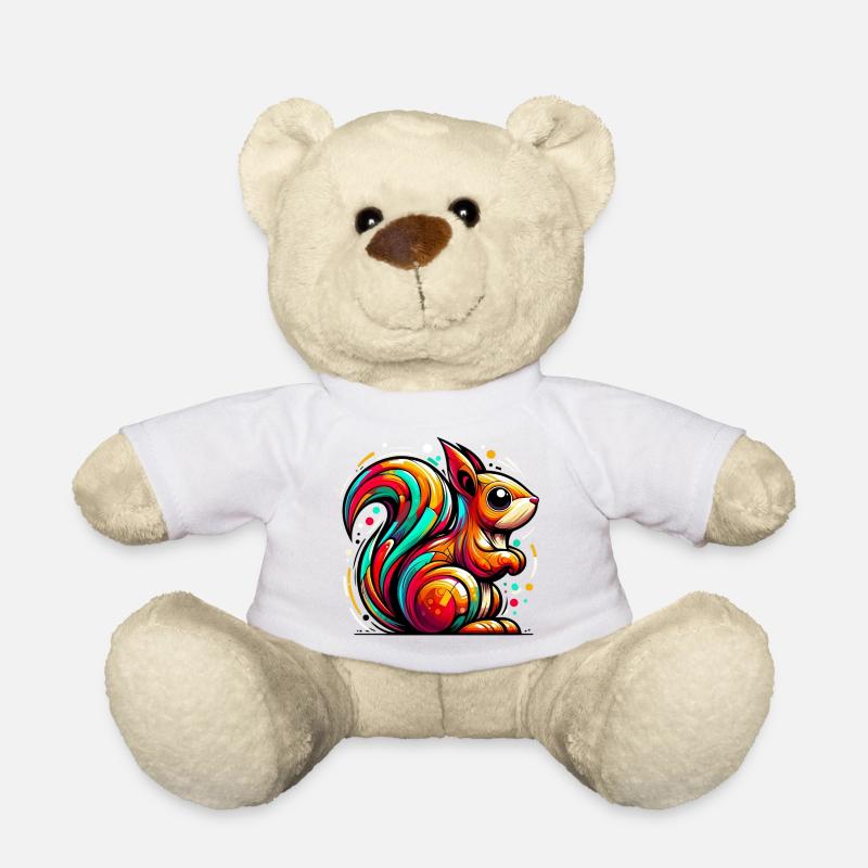 Eichhörnchen - Teddy - Weiß