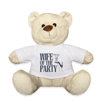 Wife of the Party - Cocktail Edition - Teddy - Weiß - Vorne
