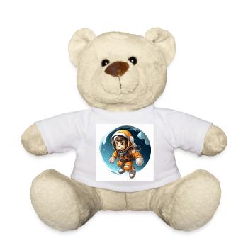 Le primate de l’espace - Nounours - blanc - Devant