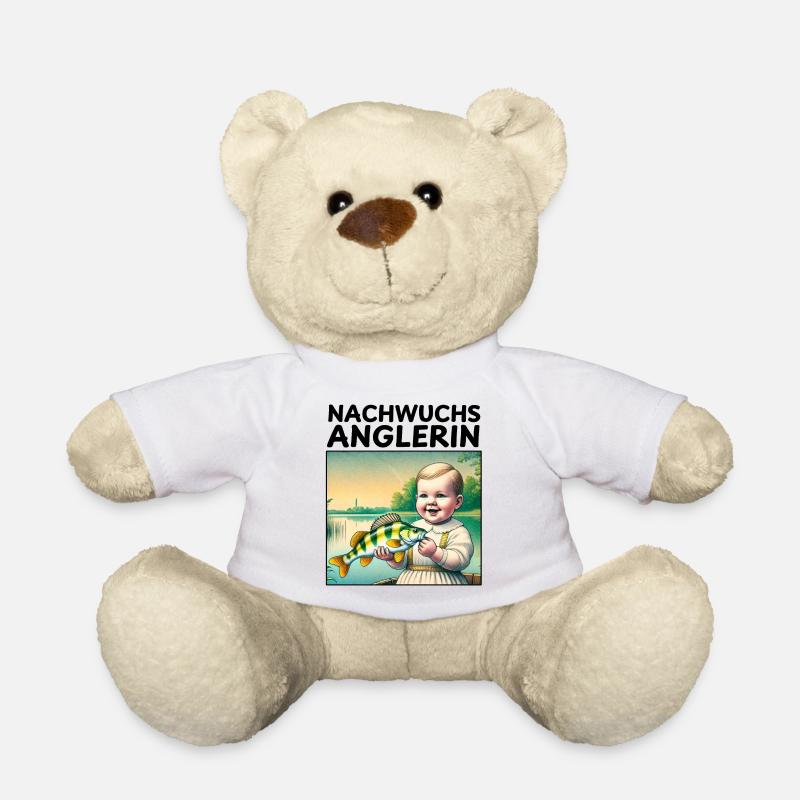 Jeune pêcheur - Nounours - blanc