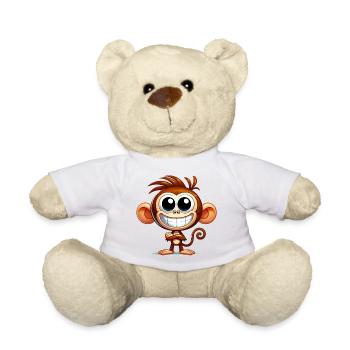 Singe - Nounours - blanc - Devant