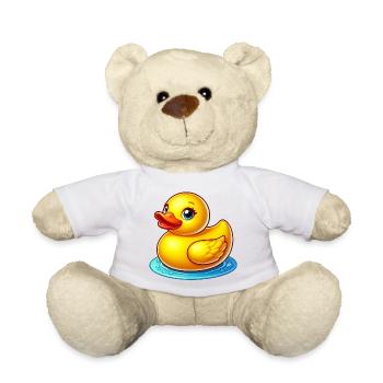 Caneton Canard Canard Canard - Nounours - blanc - Devant