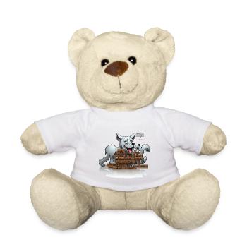 L’énigme des mots croisés - Nounours - blanc - Devant