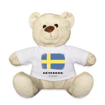 Göteborg /// Suède /// Sverige /// Suède - Nounours - blanc - Devant