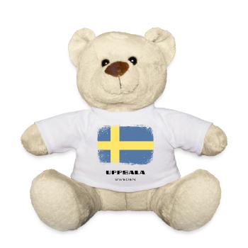 Uppsala /// Sweden /// Sverige /// Schweden - Teddy Bear - white - Front