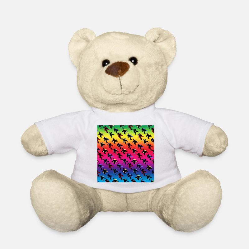 Dancers - Teddy Bear - white