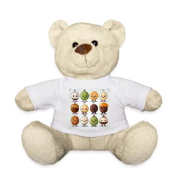 Energy Boost - Teddy Bear - white - Front