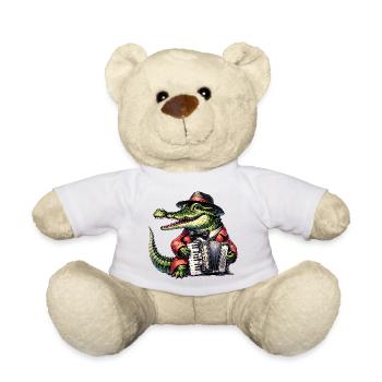 Crocodile Russe en Russe Crocodiles Russes - Nounours - blanc - Devant