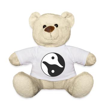 Canard Yin Yang - Nounours - blanc - Devant