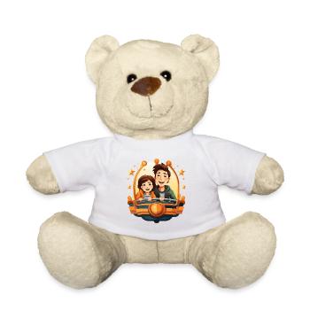 Karussell-Magie - Teddy - Weiß - Vorne