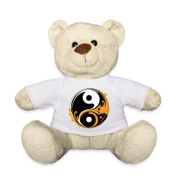 YIN UND YANG - Teddy - Weiß - Vorne