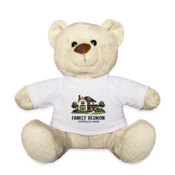 Family Reunion - Controlled Chaos - Teddy Bear - white - Front