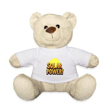 L’énergie solaire ! - Nounours - blanc - Devant