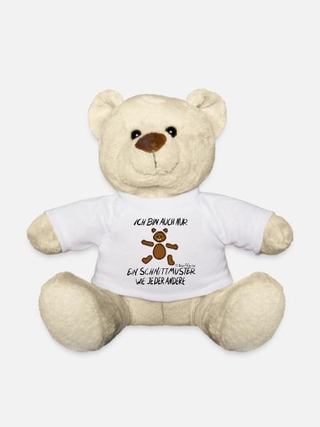 Modèle Ours - Nounours - blanc