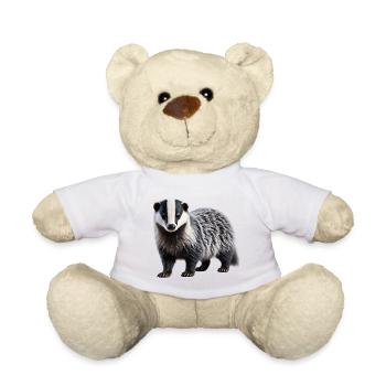 Dachs - Teddy - Weiß - Vorne