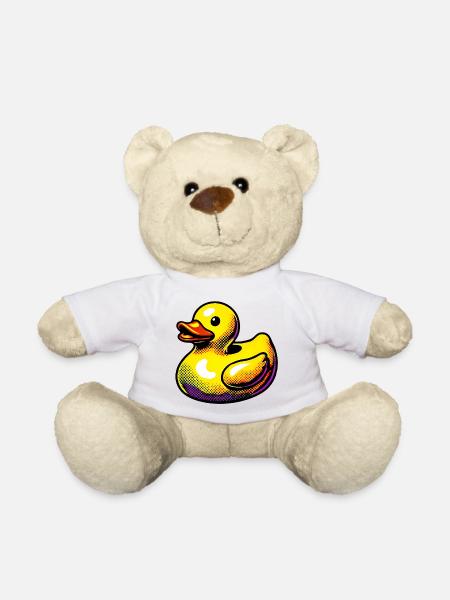 Ente Ente Ente Ente Ente - Teddy - Weiß