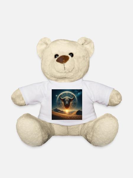 STIER \ Tietkreiszeichen - Teddy - Weiß