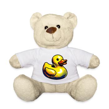 Duckling Duck Duck Duck - Teddy Bear - white - Front