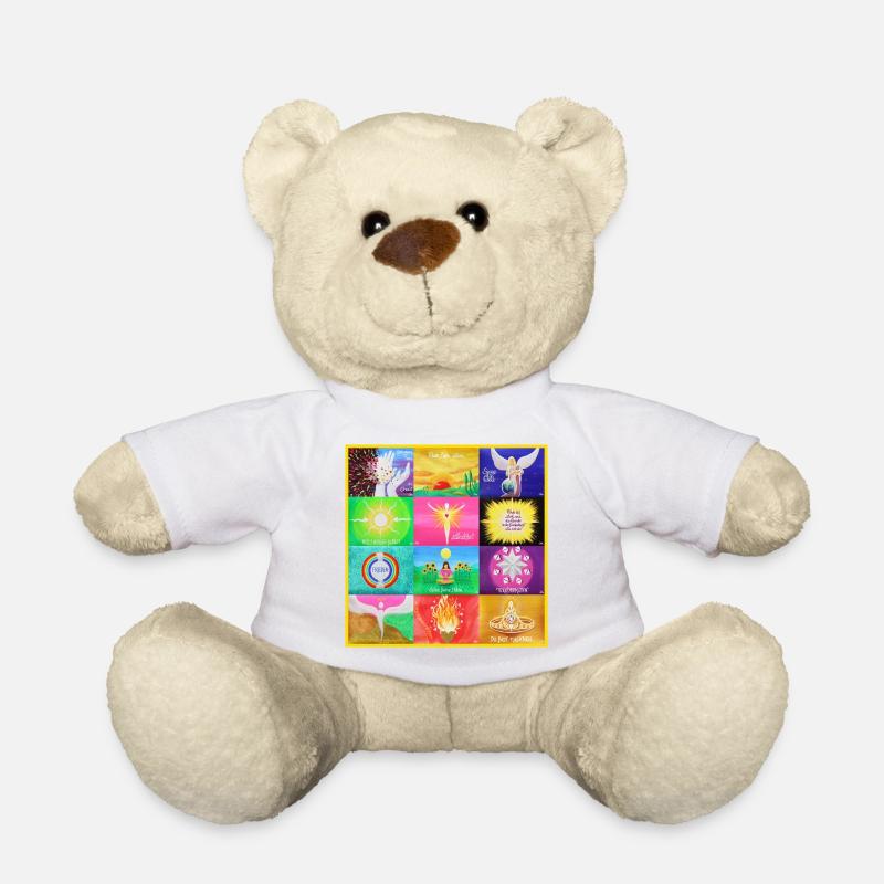 JahresEnergie Bild 2025 - Posterdruck - Teddy - Weiß