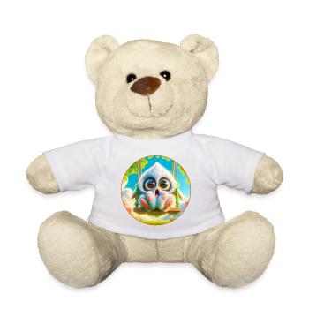 Cute cuddly monster - Teddy Bear - white - Front