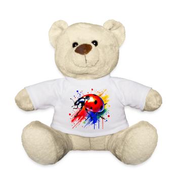 Marienkäfer - Teddy - Weiß - Vorne