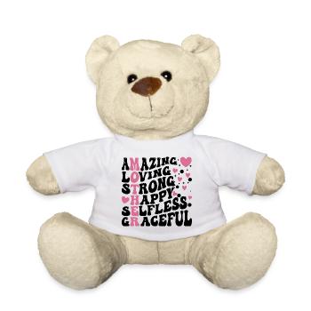 Die beste Mutter aller Zeiten - Teddy - Weiß - Vorne