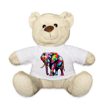 Elefant - Teddy - Weiß - Vorne