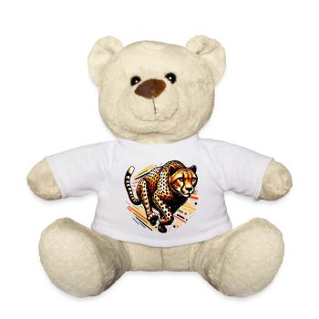 Guépard - Nounours - blanc - Devant