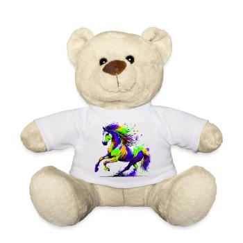 Pferd - Teddy - Weiß - Vorne