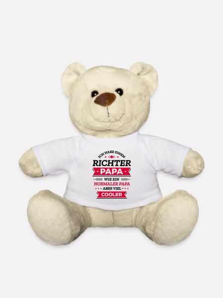 RICHTER PAPA COOL, GERECHT, STIL, JUSTIZ - Teddy - Weiß