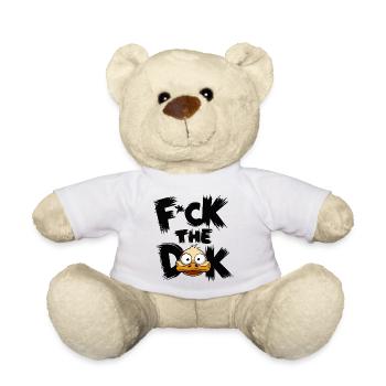 F*ck the duck - Teddy - Weiß - Vorne
