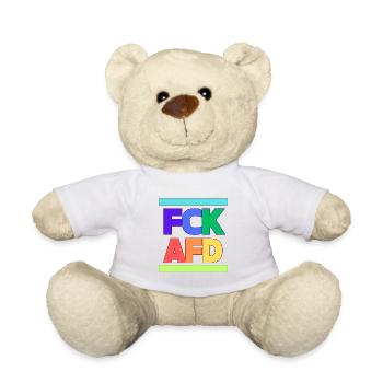 FCK AFD - Teddy - Weiß - Vorne