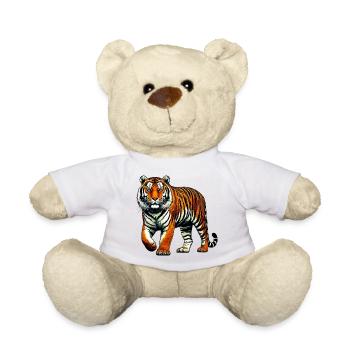 Tiger - Teddy - Weiß - Vorne