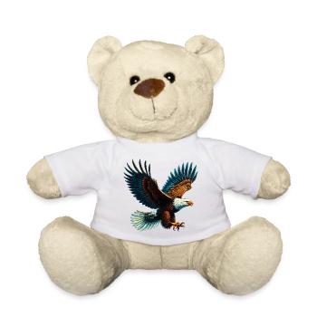 Eagle - Teddy Bear - white - Front