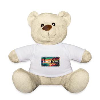 Tamarindo – Costa Rica Palm Trees Beach Sign - Teddy Bear - white - Front