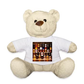 I Love Beer Bierkrüge Muster - Teddy - Weiß - Vorne